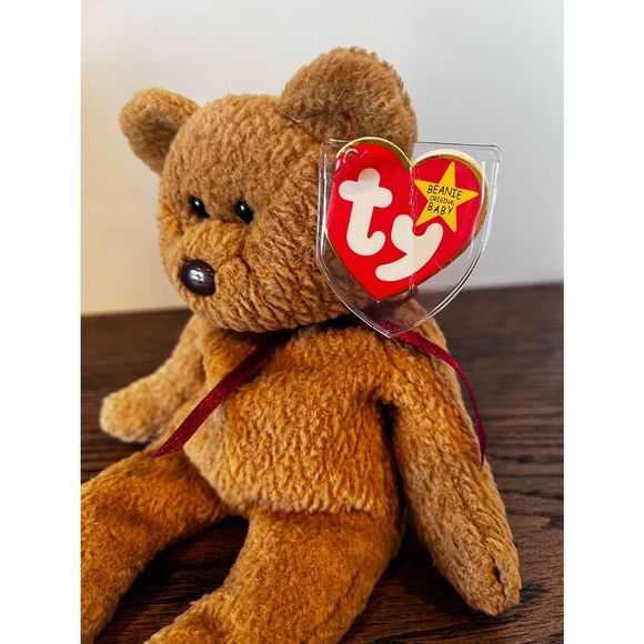 Curly TY Beanie Baby - Picture 3 of 7